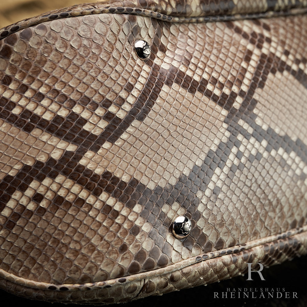 Montblanc Leather Goods Limited Edition Starisma Python Exclusive Handtasche