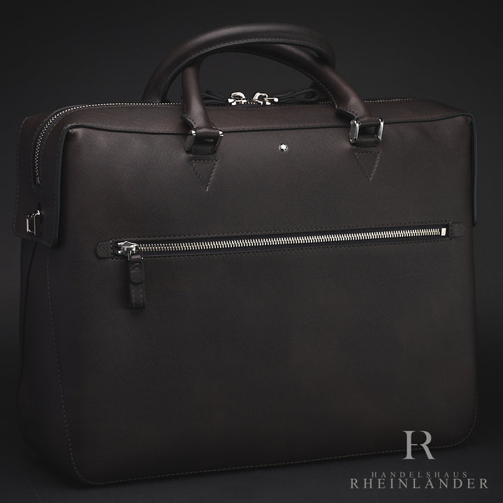 Montblanc Leather Goods Meisterstück Sfumato Document Case Medium Grey ID 118329