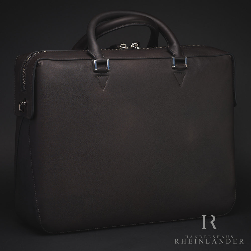 Montblanc Leather Goods Meisterstück Sfumato Document Case Medium Grey ID 118329