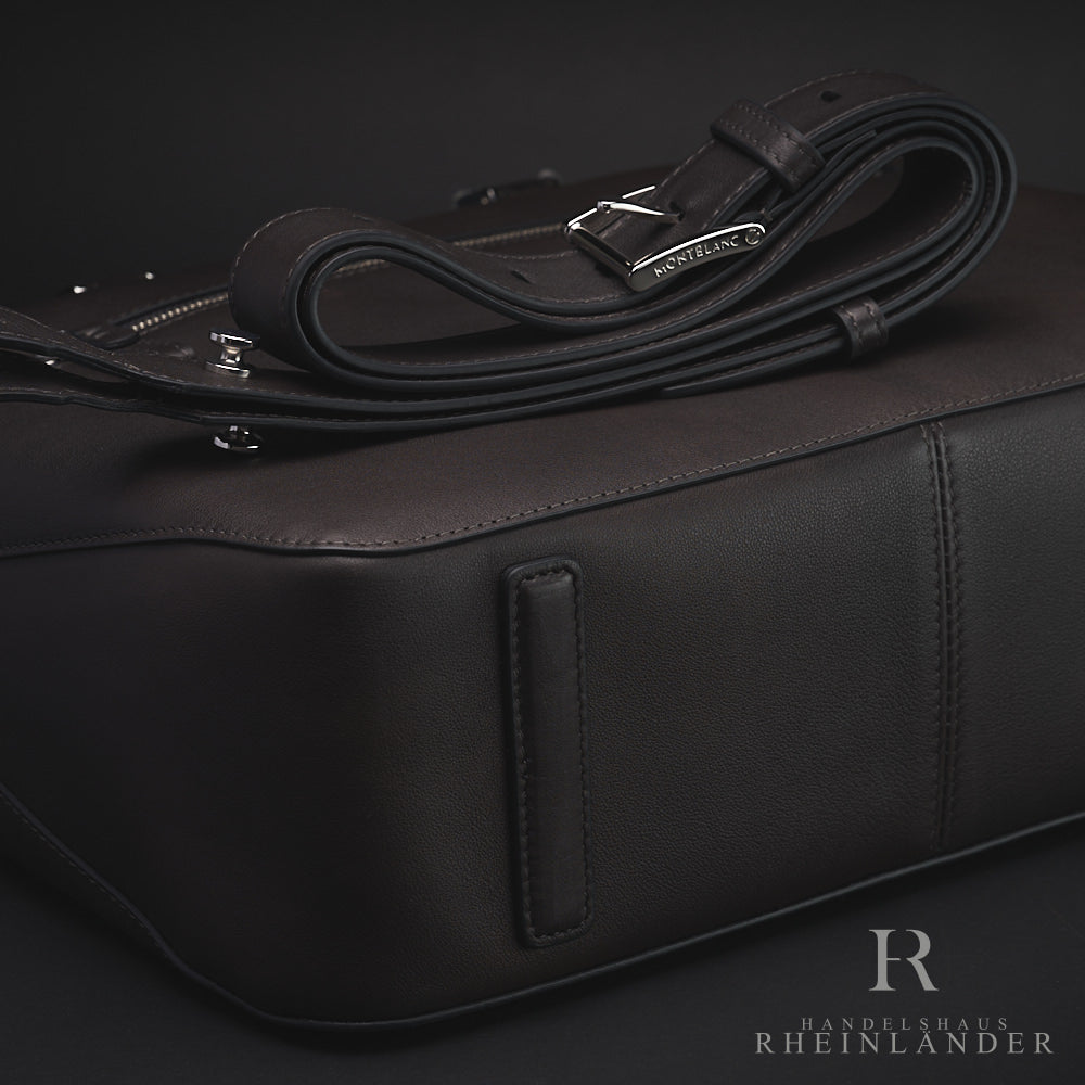 Montblanc Leather Goods Meisterstück Sfumato Document Case Medium Grey ID 118329
