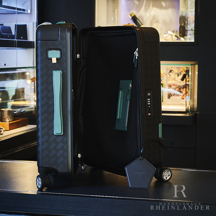 Montblanc MY4810 Cabin Trolley Zinedine Zidane Black Green Handgepäck ID 199212