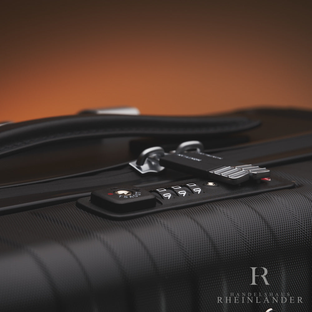 Montblanc Leather Goods My4810 Trolley Pilot Bag Handgepäcktrolley Black 118726