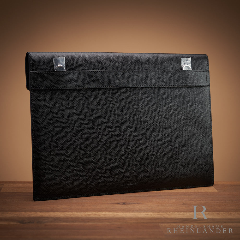 Montblanc Leather Goods Sartorial Envelope Pouch Small Black 130310