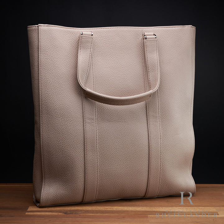 Montblanc Leather Goods Soft Grain Executive Tote Bag Beige Wallet Set 111821 ID