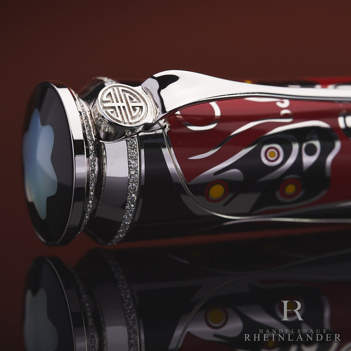Montblanc Artisan Bejing Opera Masks Limited Edition 88 Fountain Pen ID 103125