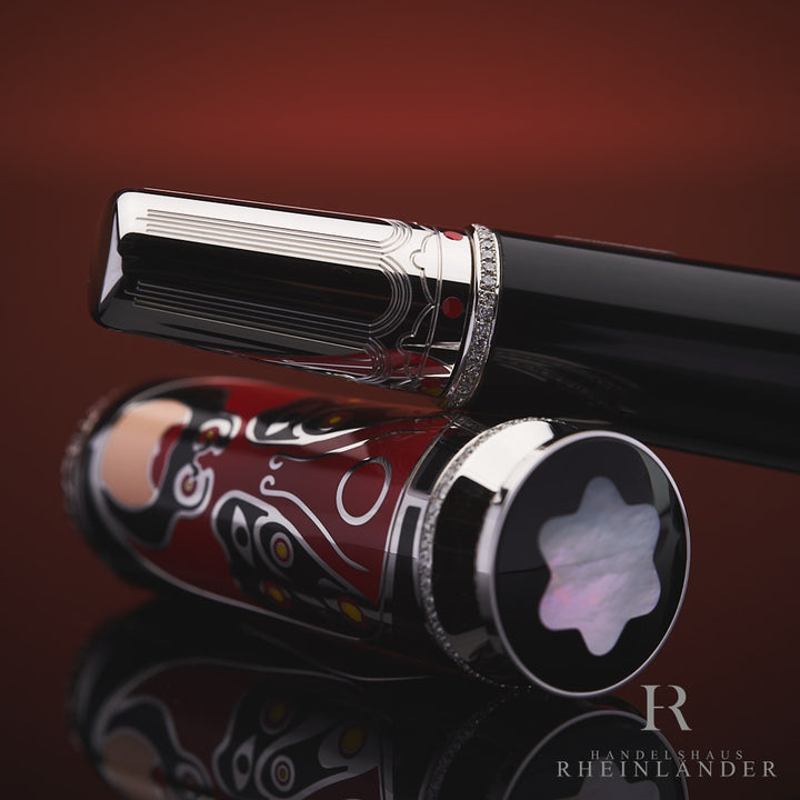 Montblanc Artisan Bejing Opera Masks Limited Edition 88 Fountain Pen ID 103125
