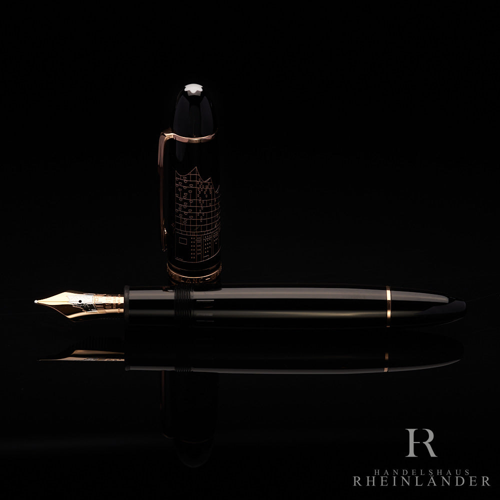 Montblanc Elbphilharmonie fountain pen – Handelshaus Rheinländer