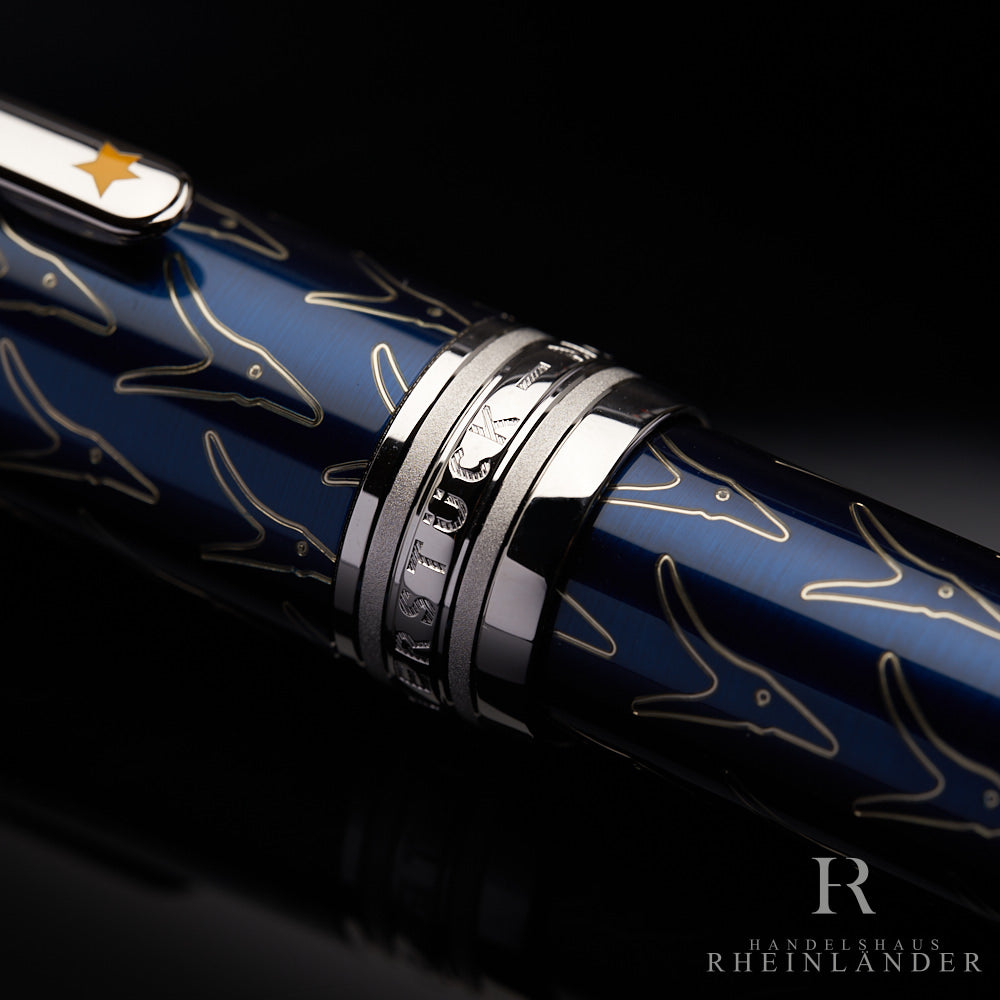 Montblanc Meisterstück Le Petit Prince Solitaire Le Grand fountain pen ID 118065 OVP