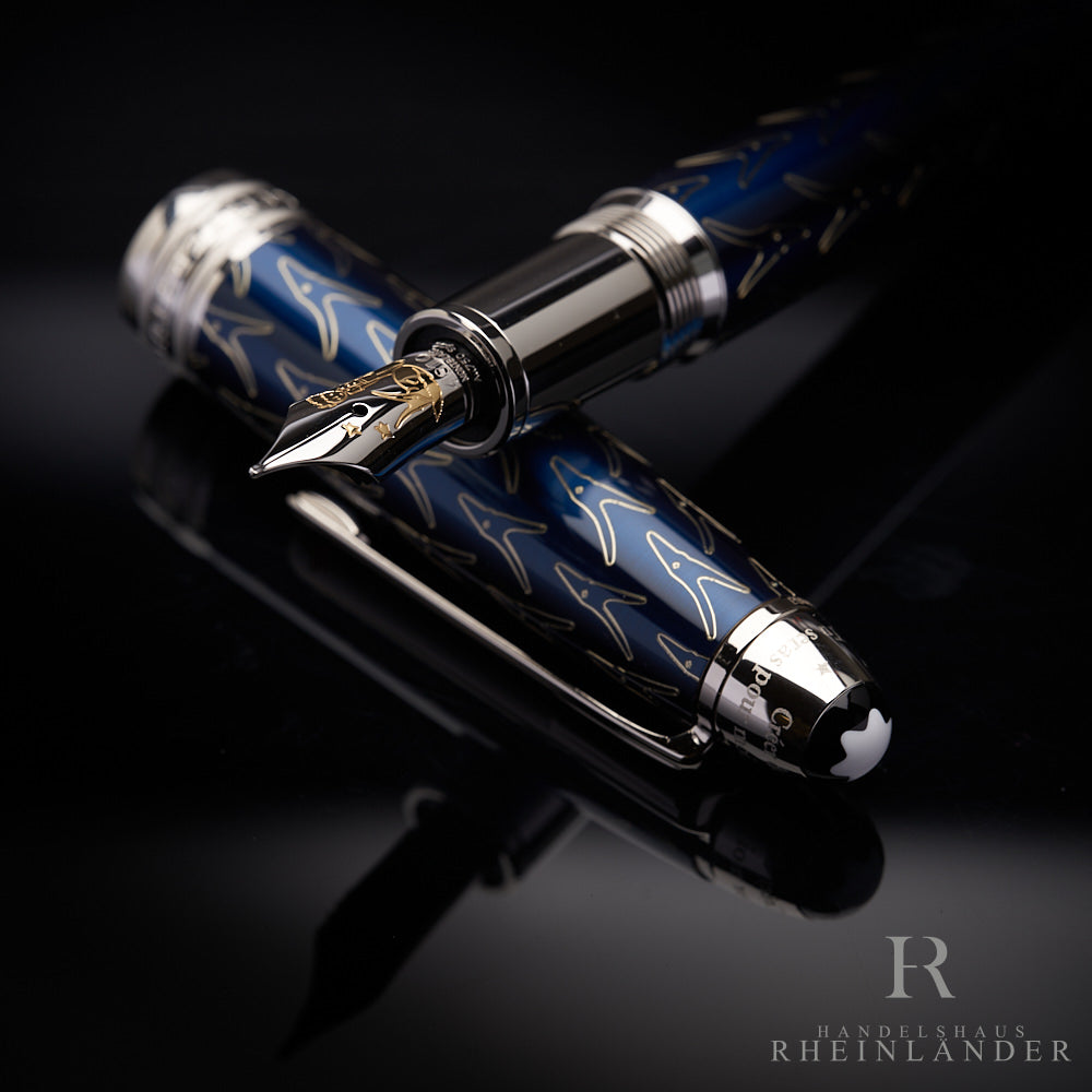 Montblanc Meisterstück Le Petit Prince Solitaire Le Grand fountain pen ID 118065 OVP