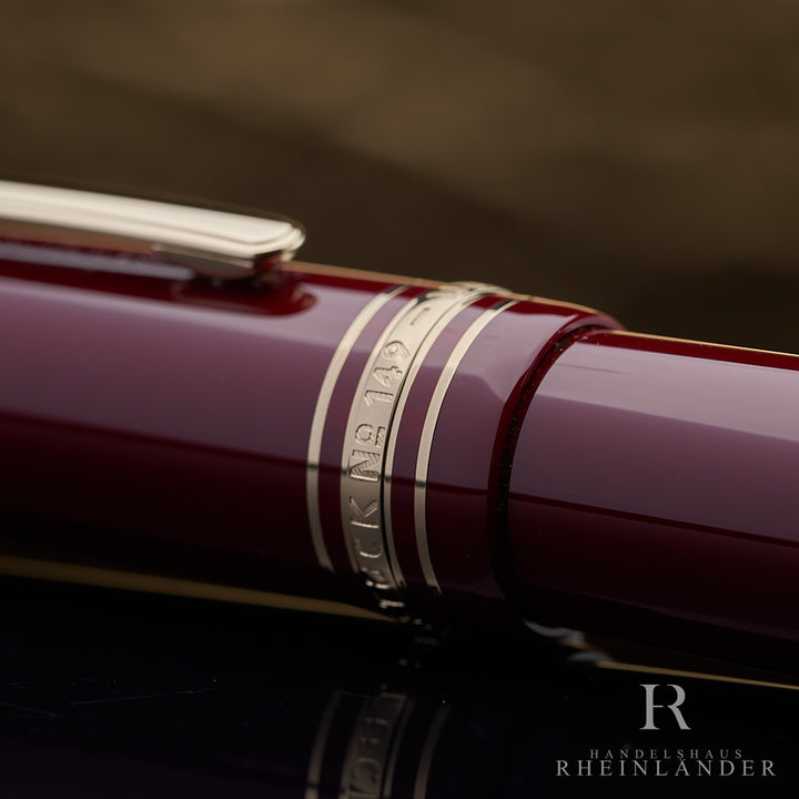 Montblanc Meisterstück No 149 Zigarre Burgundy Red Füllfederhalter ID 136758