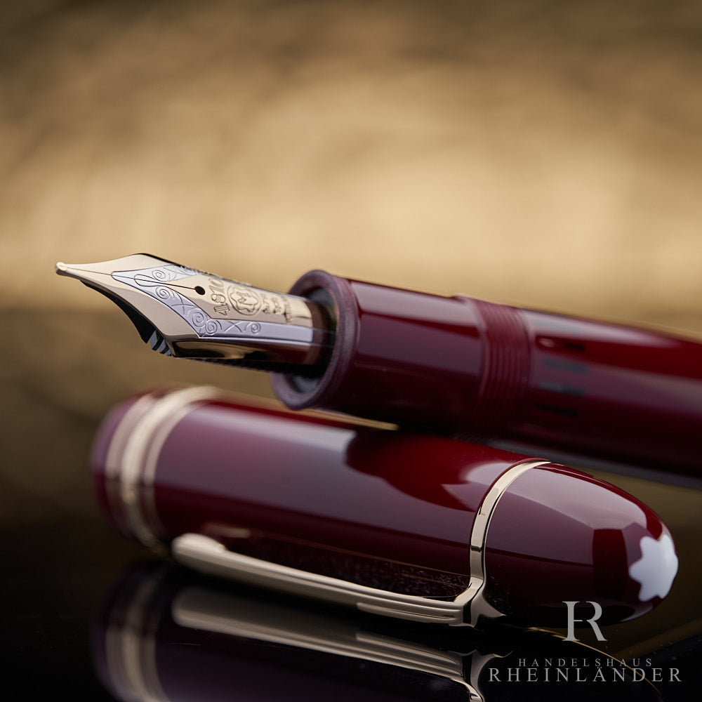 Montblanc Meisterstück No 149 Zigarre Burgundy Red Füllfederhalter ID 136758