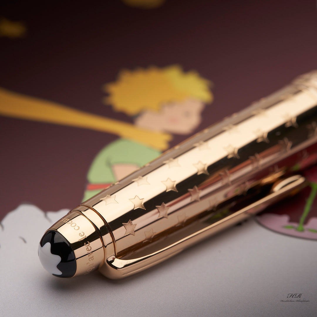 Montblanc Meisterstück Le Petit Prince & Planet Doué Fountain Pen ID 125299