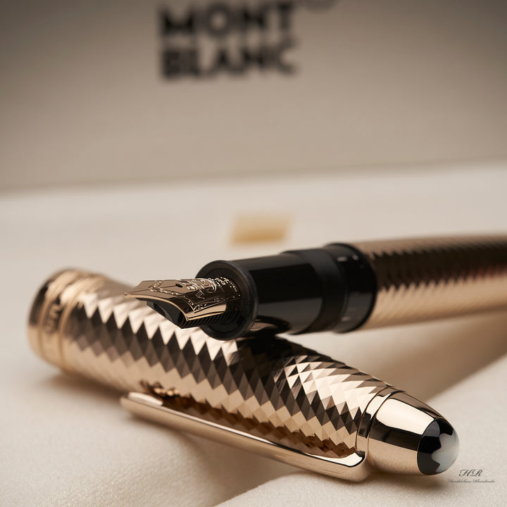 Montblanc Meisterstück Solitaire Geometric Dimension Le Grand Füller ID 105990
