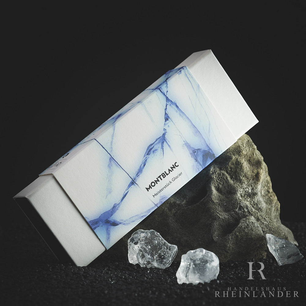 Montblanc Meisterstück Solitaire Glacier 164 Kugelschreiber Ballpoint Pen 129409