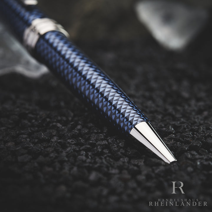 Montblanc Meisterstück Solitaire Glacier 164 Kugelschreiber Ballpoint Pen 129409