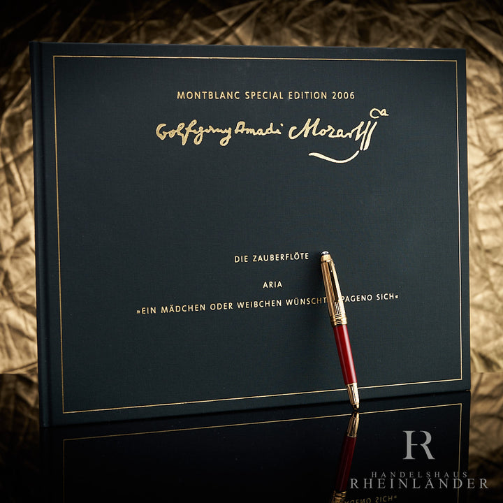 Montblanc Solitaire Hommage to Mozart Coral Limited Edition 2006 Füller ID 38018