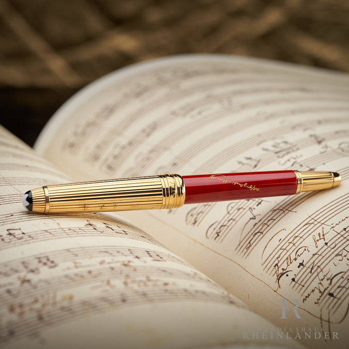 Montblanc Solitaire Hommage to Mozart Coral Limited Edition 2006 Füller ID 38018