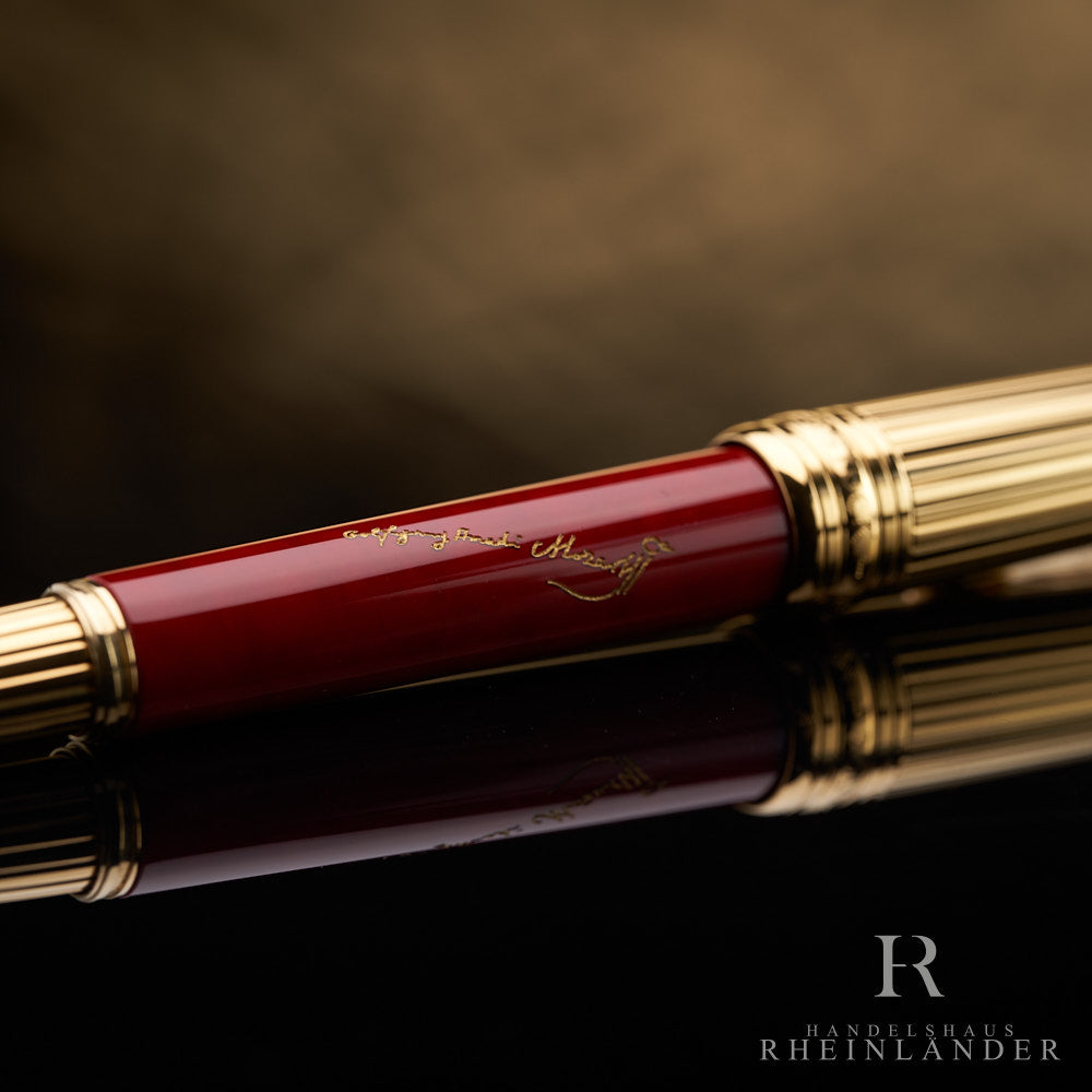 Montblanc Solitaire Hommage to Mozart Coral Limited Edition 2006 Füller ID 38018
