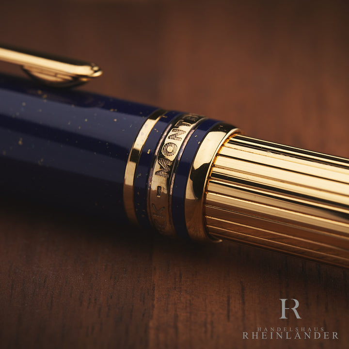 Montblanc Solitaire Ramses Lapislazuli Classique Kugelschreiber ID 20164 mit OVP