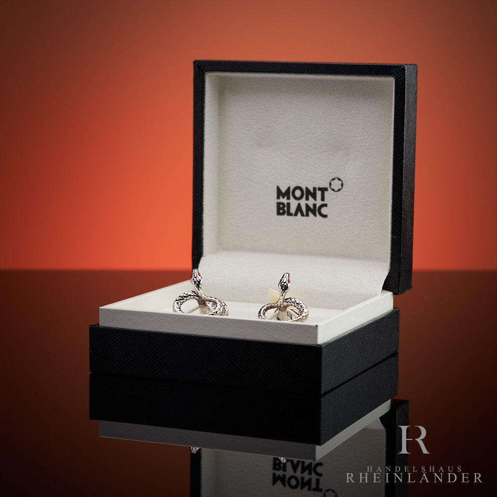 Montblanc Snake Cufflinks – Handelshaus Rheinländer | montblanc