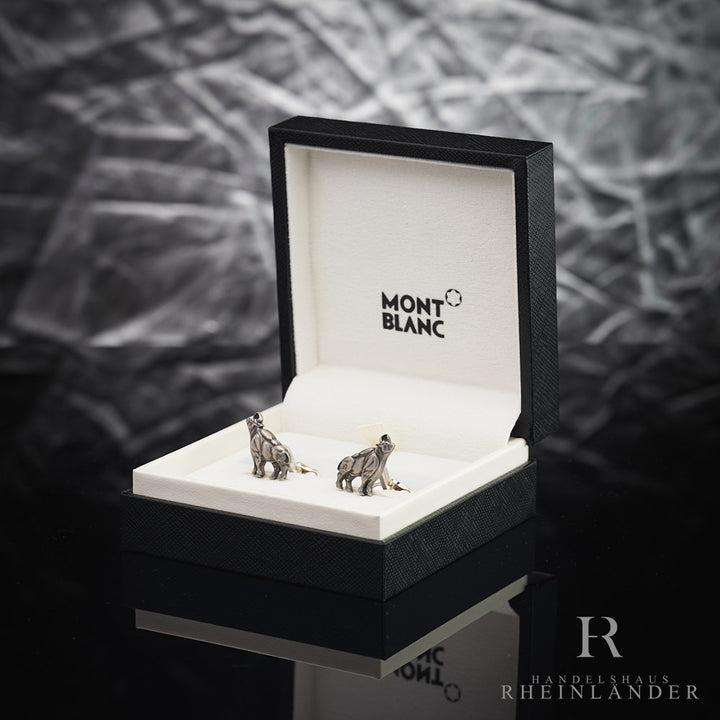 Montblanc Mens Accessories Cufflinks Zodiac The Ox 925 Sterling Silver ID 126167