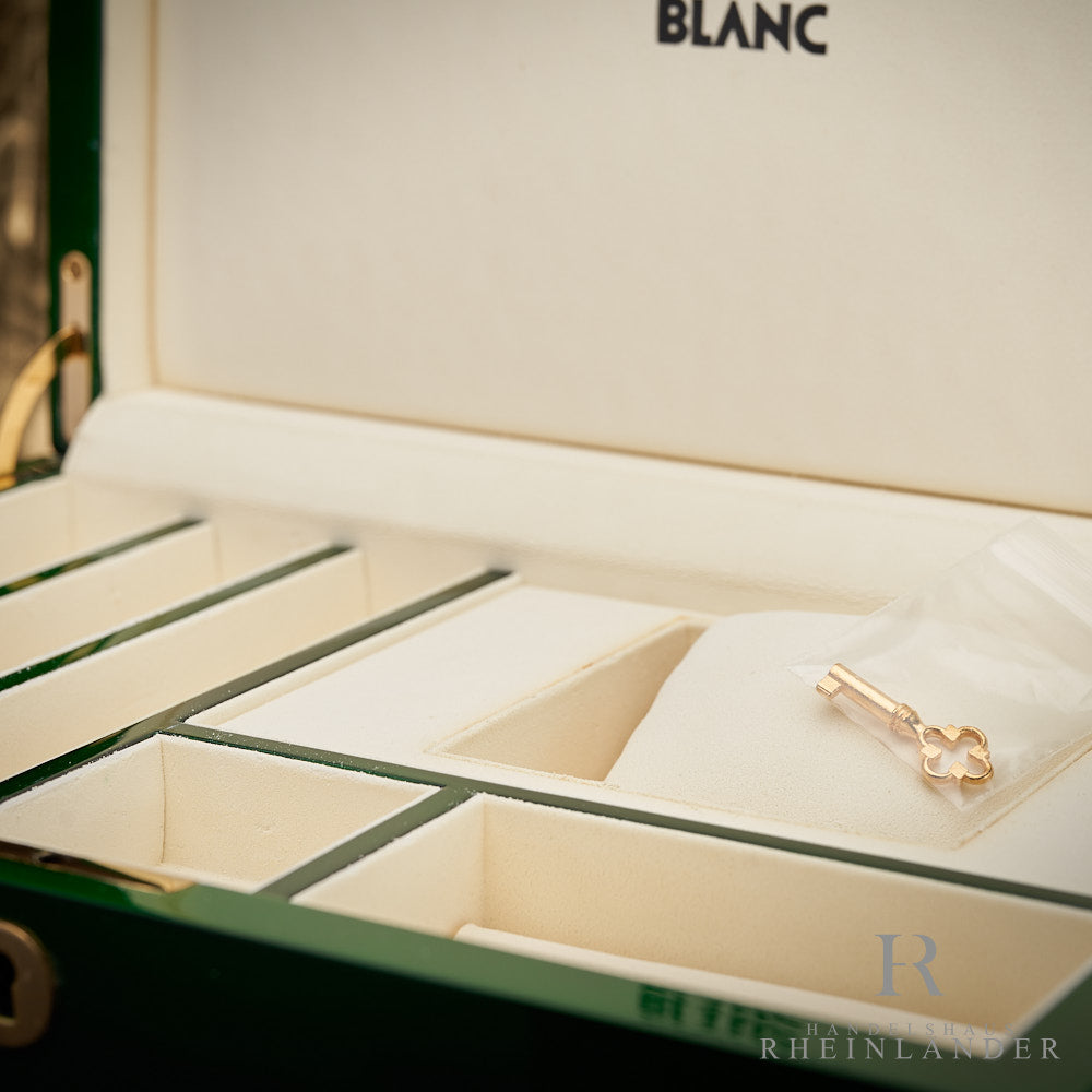 Montblanc Desk Accessories Wooden Collectors Box Tsar Nikolai Green