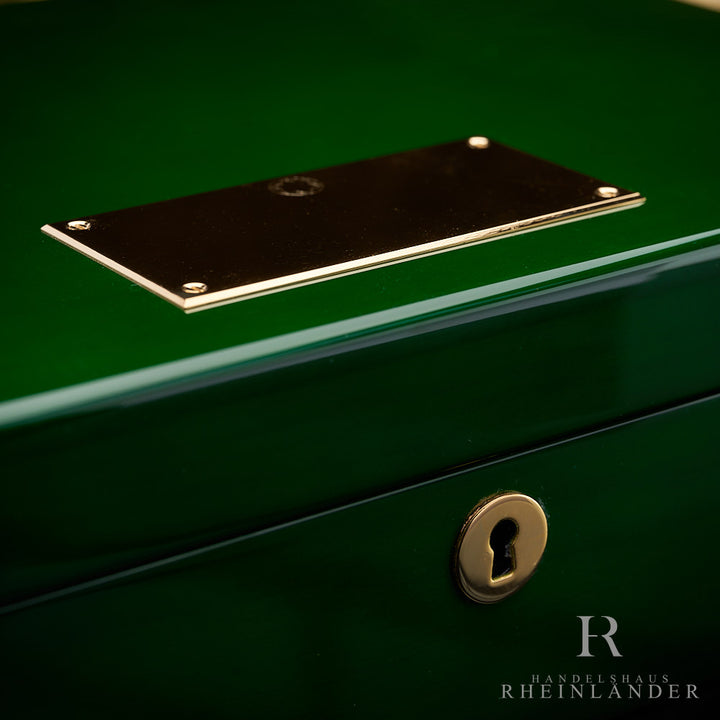 Montblanc Desk Accessories Wooden Collectors Box Tsar Nikolai Green