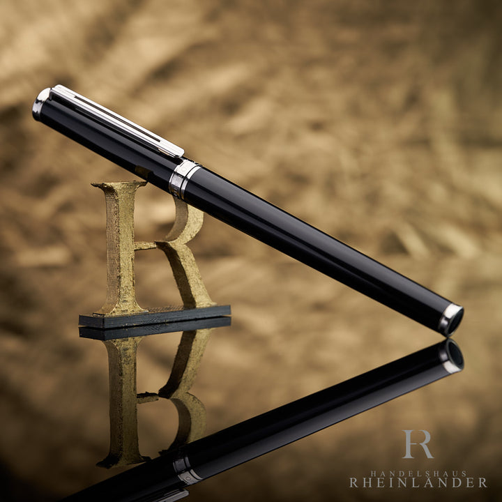 Montblanc Noblesse Oblige Platinum Line Füllfederhalter Schwarz 15131 ID