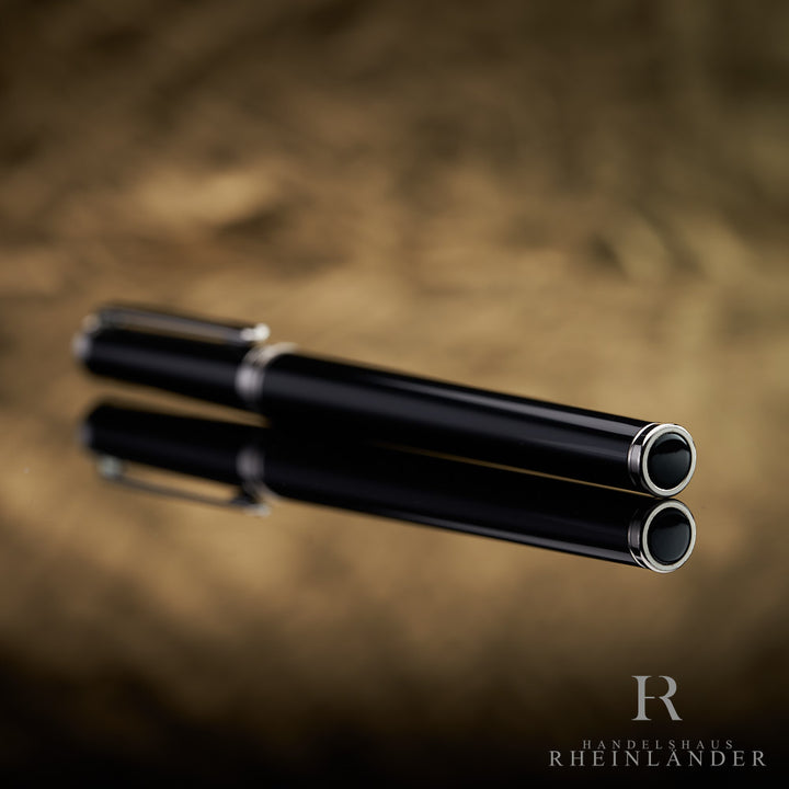 Montblanc Noblesse Oblige Platinum Line Füllfederhalter Schwarz 15131 ID