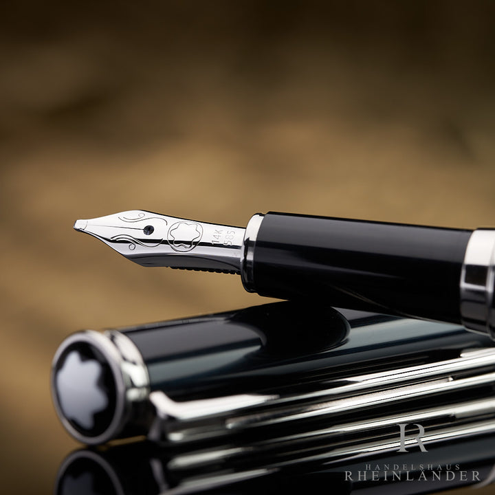 Montblanc Noblesse Oblige Platinum Line Füllfederhalter Schwarz 15131 ID