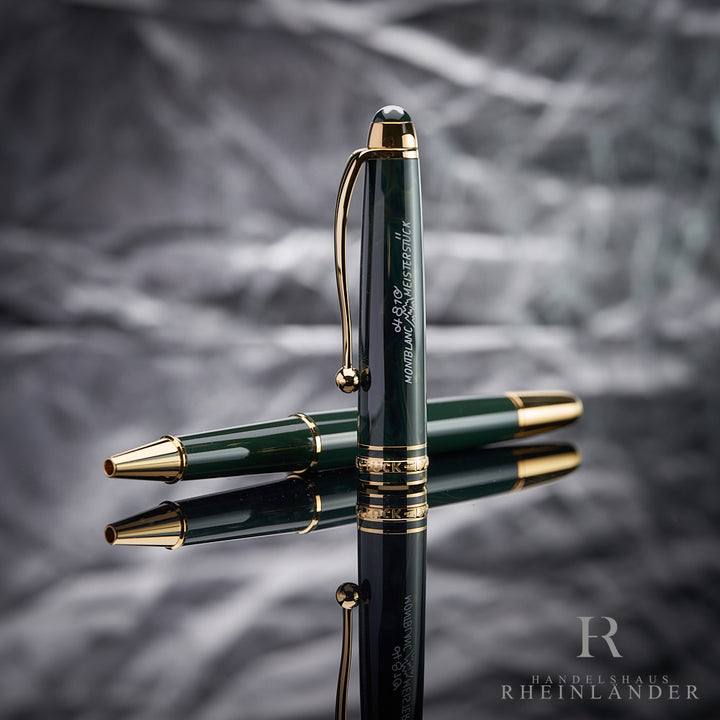 Montblanc The Origin Collection Classique Rollerball Green Resin ID 131343