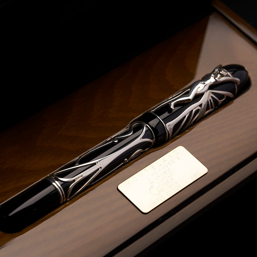 Montblanc Patron of Art Edición 4810 de 2002 Pluma estilográfica Andrew Carnegie ID 7275