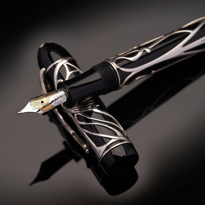 Montblanc Patron of Art Edición 4810 de 2002 Pluma estilográfica Andrew Carnegie ID 7275
