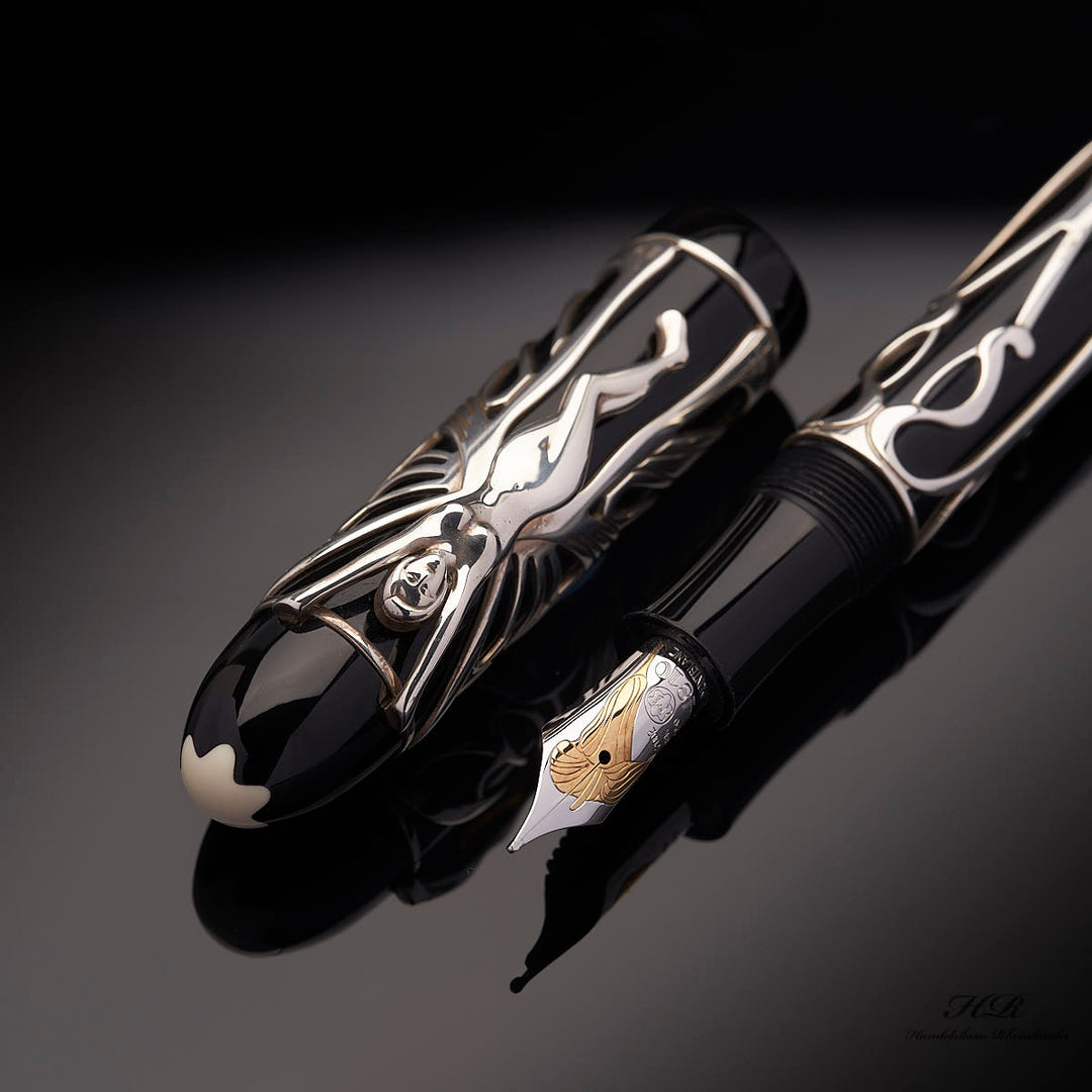 Montblanc Patron of Art Edición 4810 de 2002 Pluma estilográfica Andrew Carnegie ID 7275