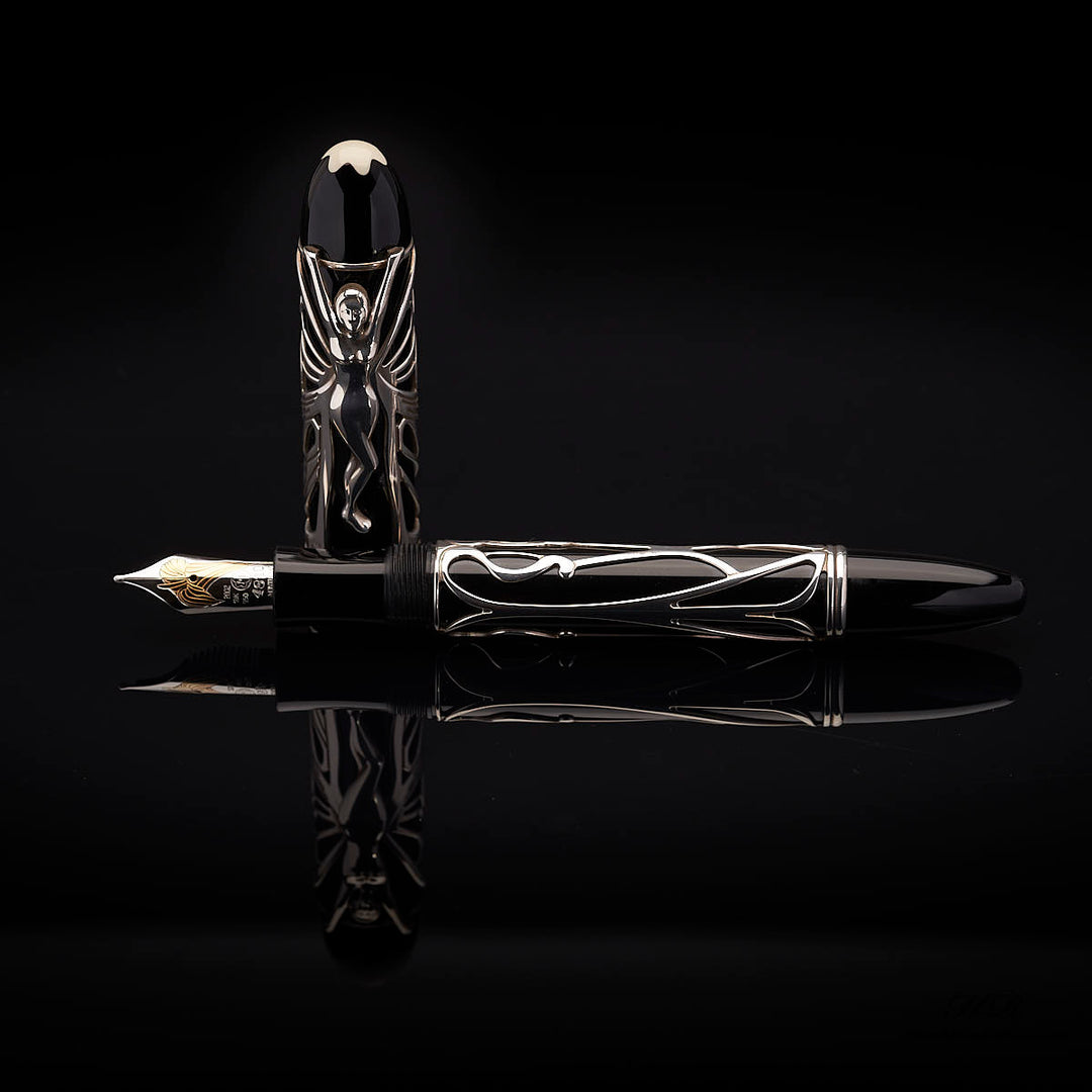 Montblanc Patron of Art Edición 4810 de 2002 Pluma estilográfica Andrew Carnegie ID 7275