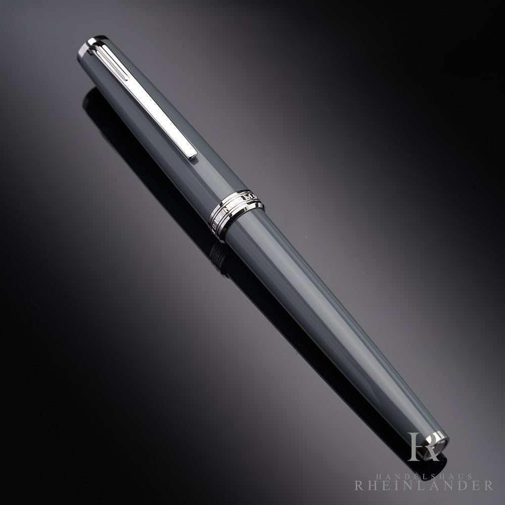 Montblanc Pix Collection Gray Platinum Line Gray Rollerball Fineliner ID 116577