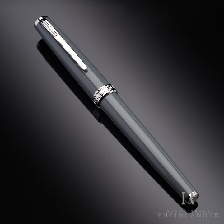 Montblanc Pix Collection Gray Platinum Line Gray Rollerball Fineliner ID 116577