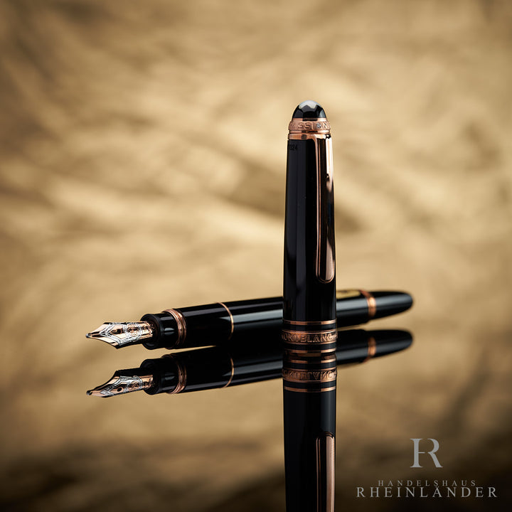 Montblanc Limited Edition 1924 Anniversary Mozart Resin Fountain Pen ID 02395