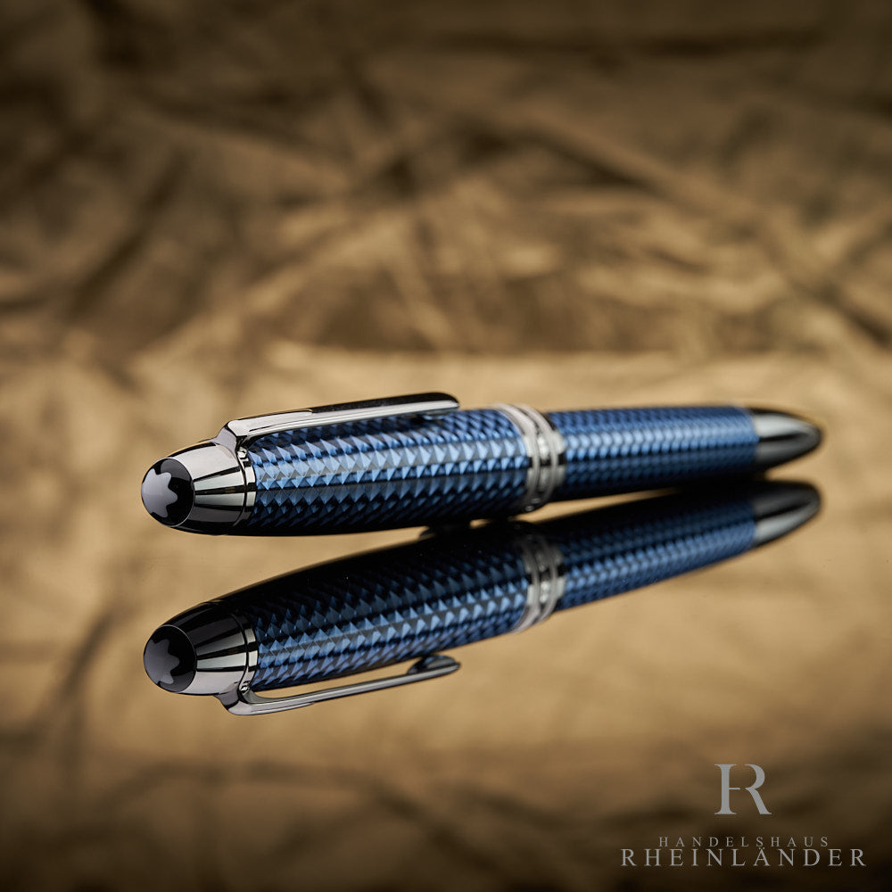 Montblanc Meisterstück Solitaire Doué Glacier No 145 Fountain Pen ID 129403 OVP 