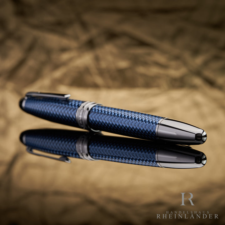 Montblanc Meisterstück Solitaire Doué Glacier No 145 Fountain Pen ID 129403 OVP 