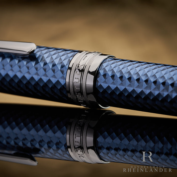 Montblanc Meisterstück Solitaire Doué Glacier No 145 Fountain Pen ID 129403 OVP 