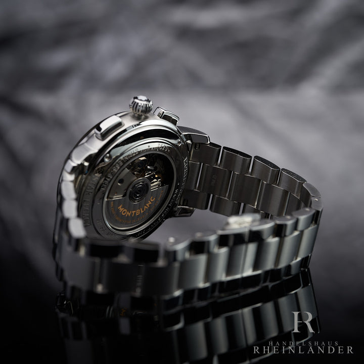 Montblanc Star Legacy 43mm Steel Automatic Chronograph Armbanduhr 126102 ID