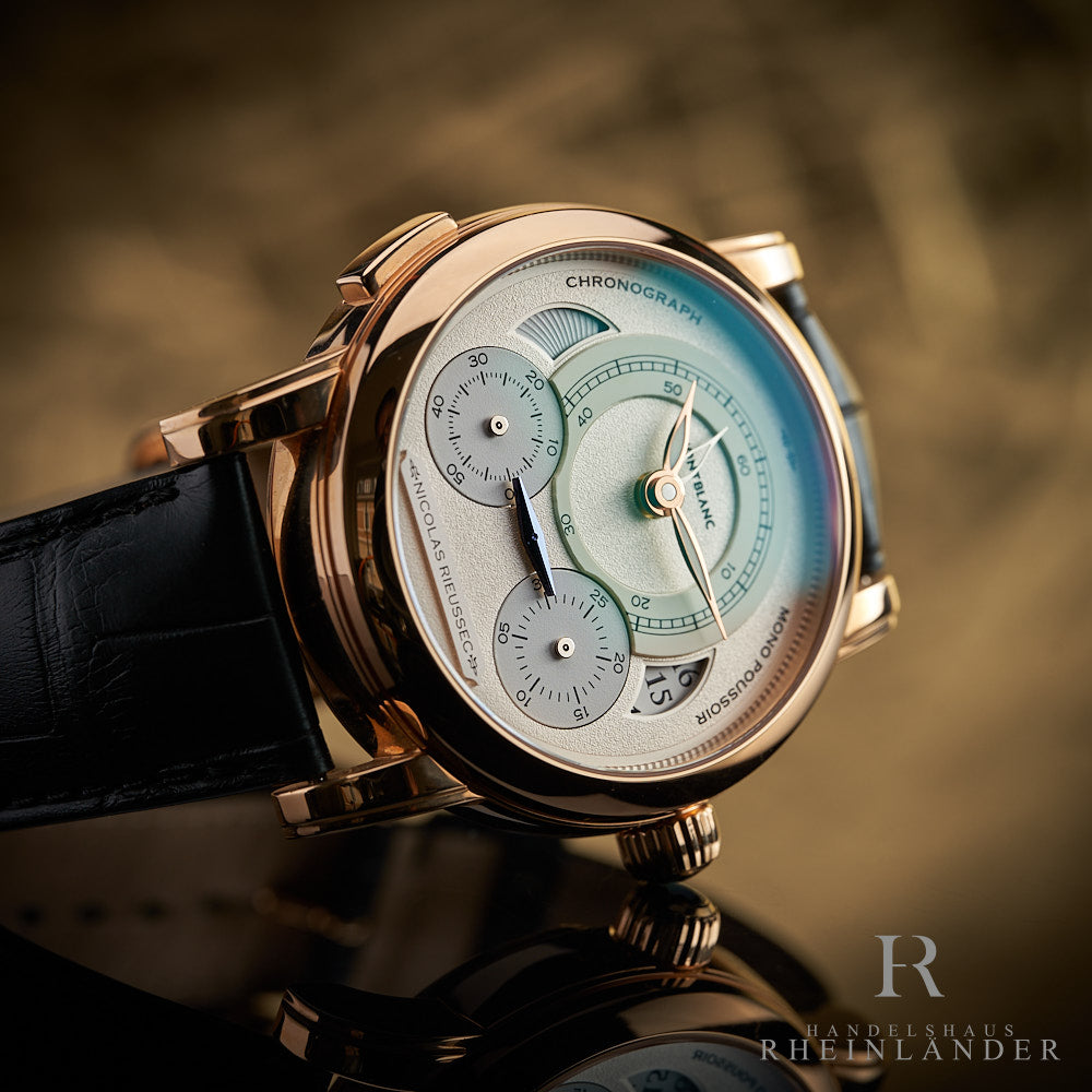 Montblanc Star Rieussec Solid Red Gold Limited Edition 193 Chronograph 111592
