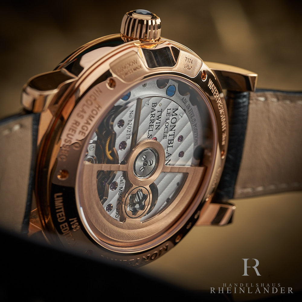Montblanc Star Rieussec Solid Red Gold Limited Edition 193 Chronograph 111592