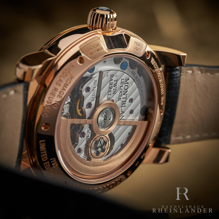 Montblanc Star Rieussec Solid Red Gold Limited Edition 193 Chronograph 111592