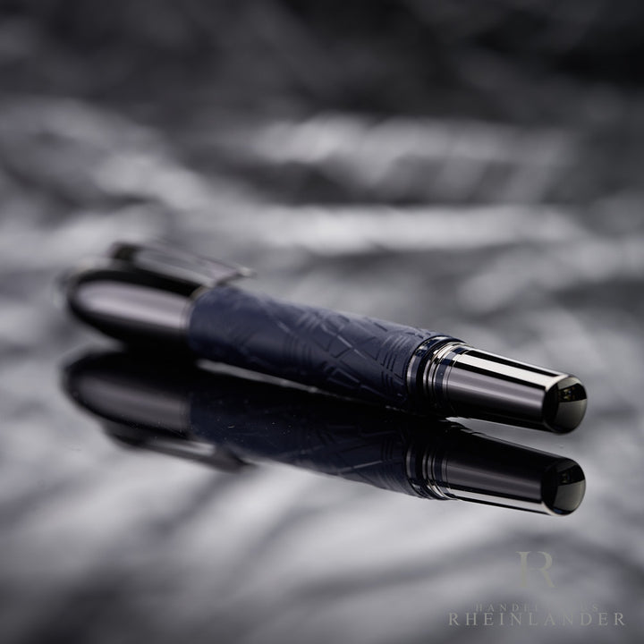 Montblanc Starwalker Spaceblue Doue Rollerball Fineliner ID 130216