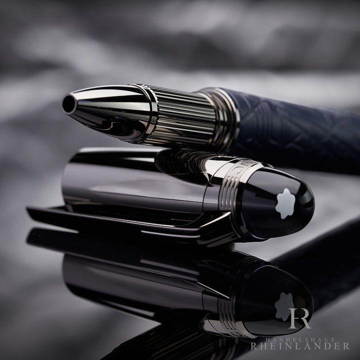 Montblanc Starwalker Spaceblue Doue Rollerball Fineliner ID 130216