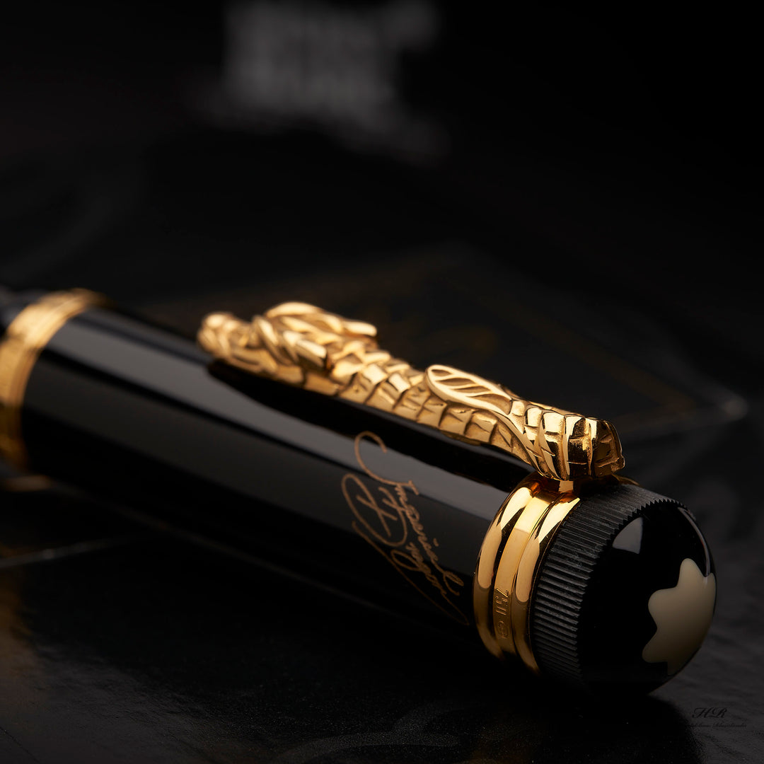Montblanc Writers Edition Imperial Dragon 888 Füller ID 17637 ohne Umverpackung